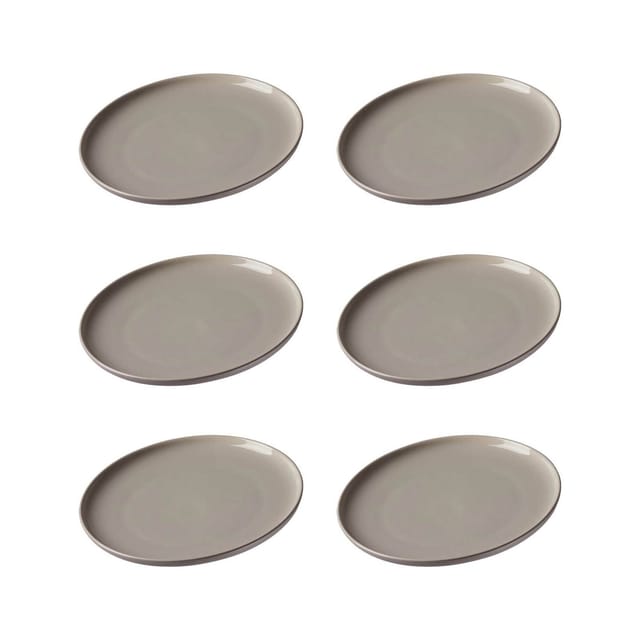 Ritzenhoff & Breker Jasper Dessertteller 19 cm 6er Set Taupe