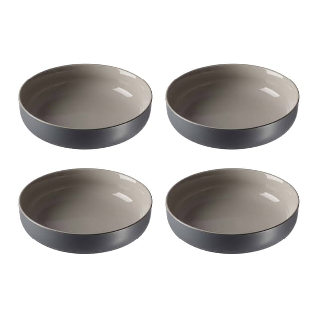 Ritzenhoff & Breker Jasper Suppenschale 19 cm 4er Set Grau