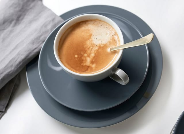 Ritzenhoff & Breker Doppio Kaffeeservice 12-teilig Anthrazit
