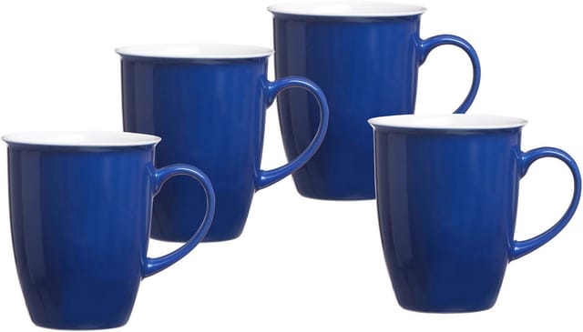 Ritzenhoff & Breker Doppio Kaffeebecher 320 ml 4er Set Indigo Blau