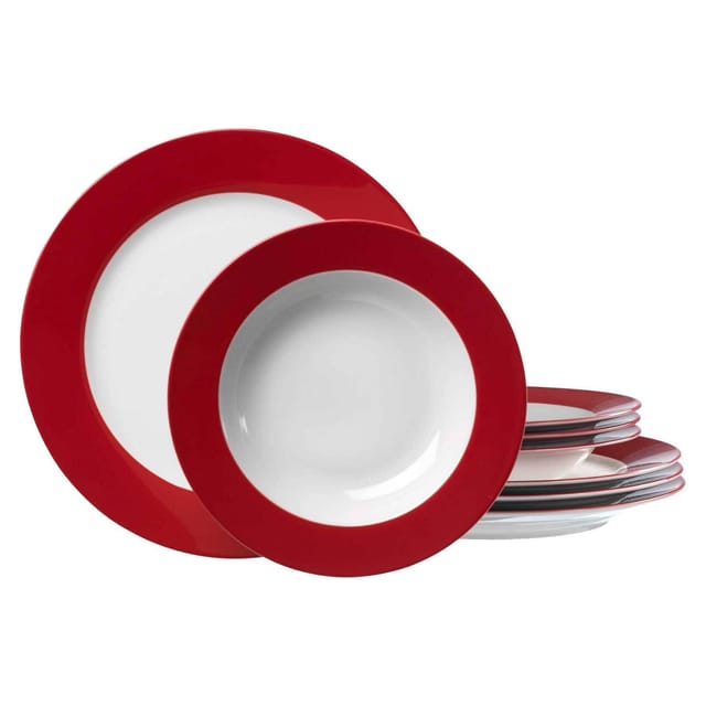 Ritzenhoff & Breker Doppio Tafelservice 8-teilig Rot