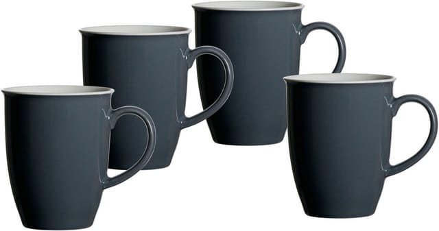 Ritzenhoff & Breker Doppio Kaffeebecher 320 ml 4er Set Anthrazit