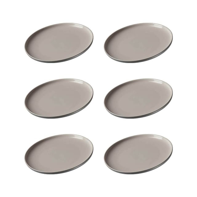 Ritzenhoff & Breker Jasper Dessertteller 19 cm 6er Set Grau