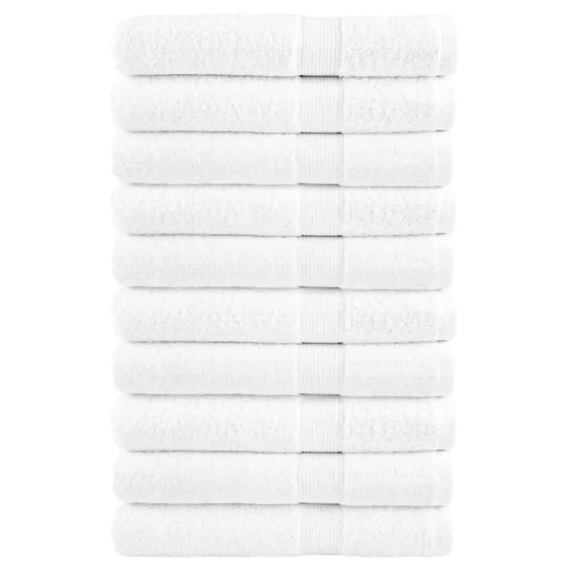 vidaXL Premium Saunatücher 10 Stk 80x200 cm 600g/m2 100% Baumwolle