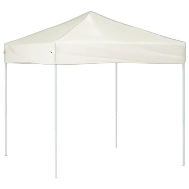vidaXL Partyzelt Faltbar Creme 2x2 m