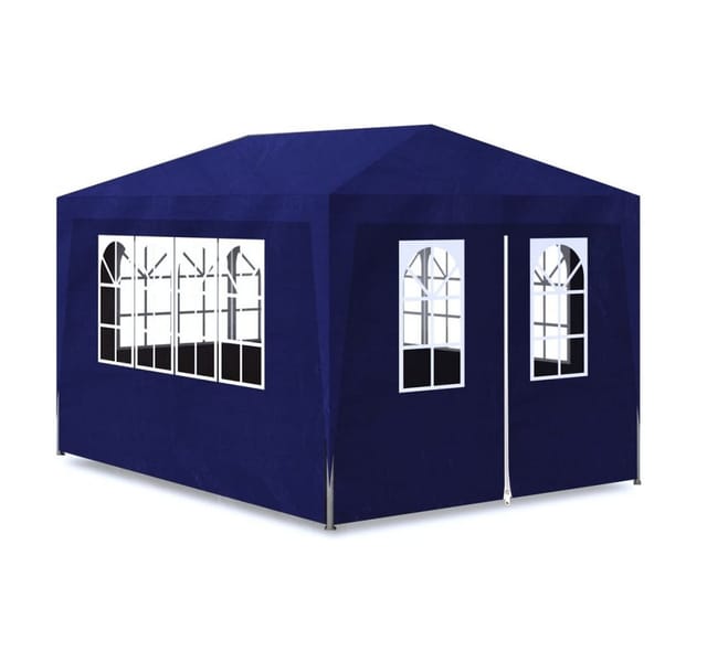 vidaXL Partyzelt 3x4 m Blau