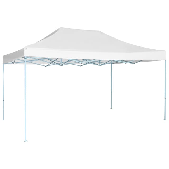 vidaXL Partyzelt Faltbar 3x4,5 m Weiß