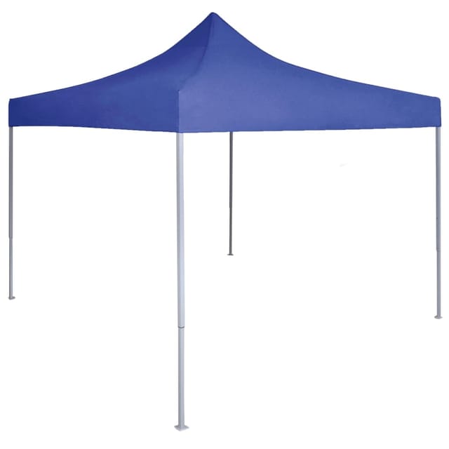 vidaXL Profi-Partyzelt Faltbar 2x2 m Stahl Blau