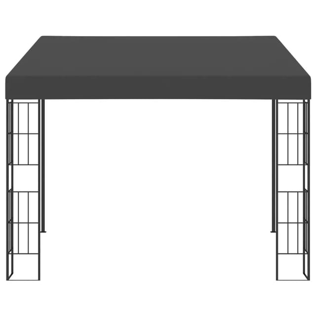 vidaXL Wand-Pavillon 3x3 m Anthrazit Stoff