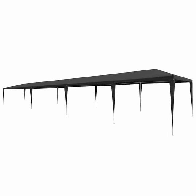 vidaXL Partyzelt 3x12 m PE Anthrazit