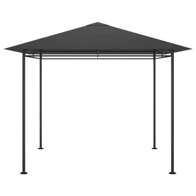 vidaXL Pavillon 3x3x2,7 m Anthrazit 180 g/m2