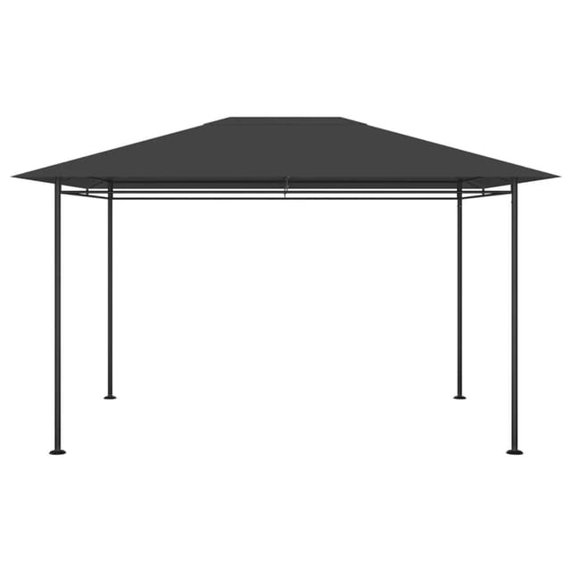 vidaXL Pavillon 384x281x270 cm Anthrazit 180 g/m2
