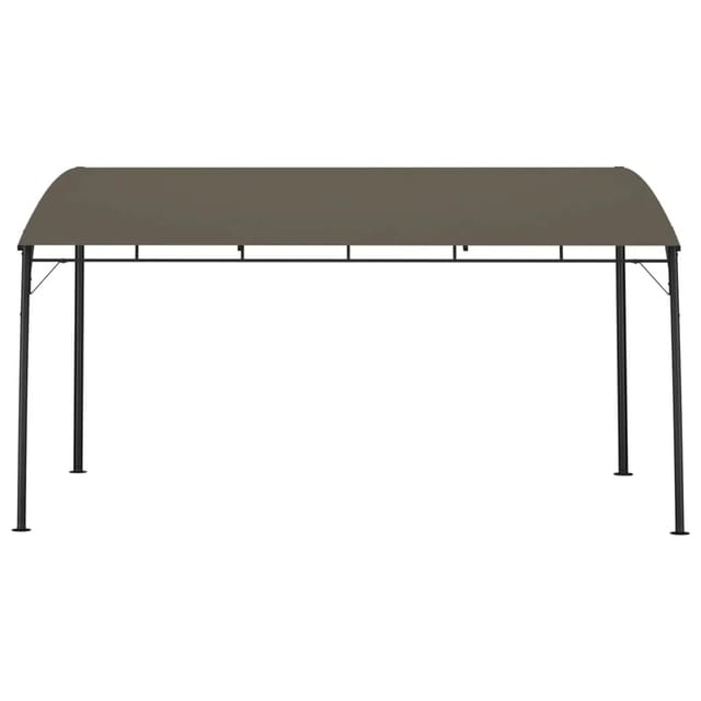vidaXL Garten-Sonnenschutz 4x3x2,55 m Taupe