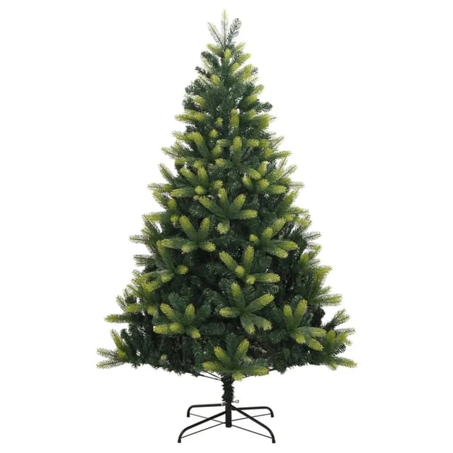 vidaXL Künstlicher Weihnachtsbaum Klappbar mit Ständer 210 cm Modell 3