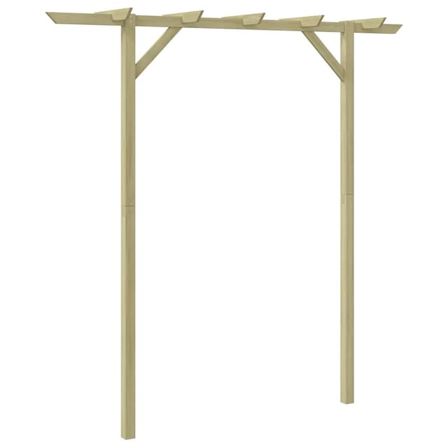 vidaXL Gartenpergola 200x40x205 cm Holz