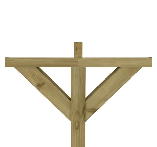 vidaXL Terrassen-Pergola 2x4x2,2 m Holz