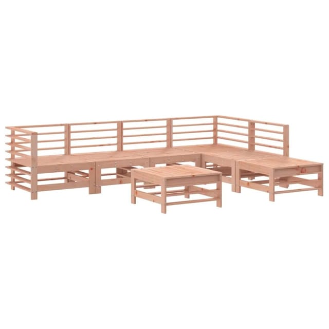 vidaXL 7-tlg Garten-Lounge-Set Massivholz Douglasie Modell 15