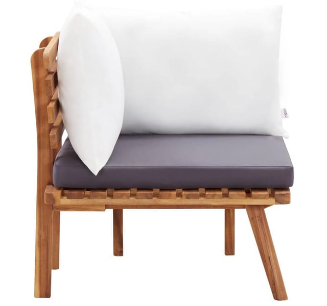 vidaXL 5-tlg Garten-Lounge-Set Massivholz Akazie Modell 5