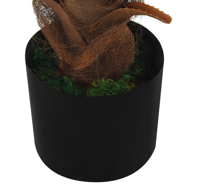 vidaXL Künstliche Palme Cycas mit Topf 140 cm Grün