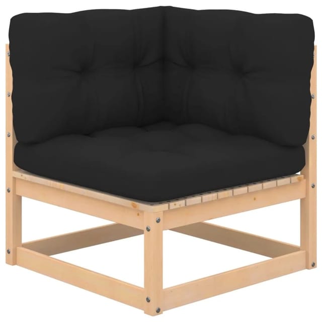 vidaXL 8-tlg Garten-Lounge-Set mit Kissen Kiefer Massivholz Modell 105