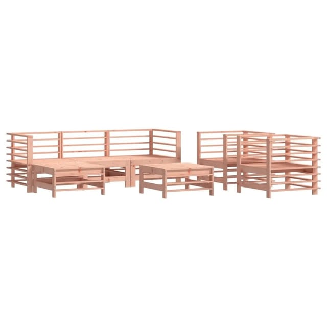 vidaXL 7-tlg Garten-Lounge-Set Massivholz Douglasie Modell 18