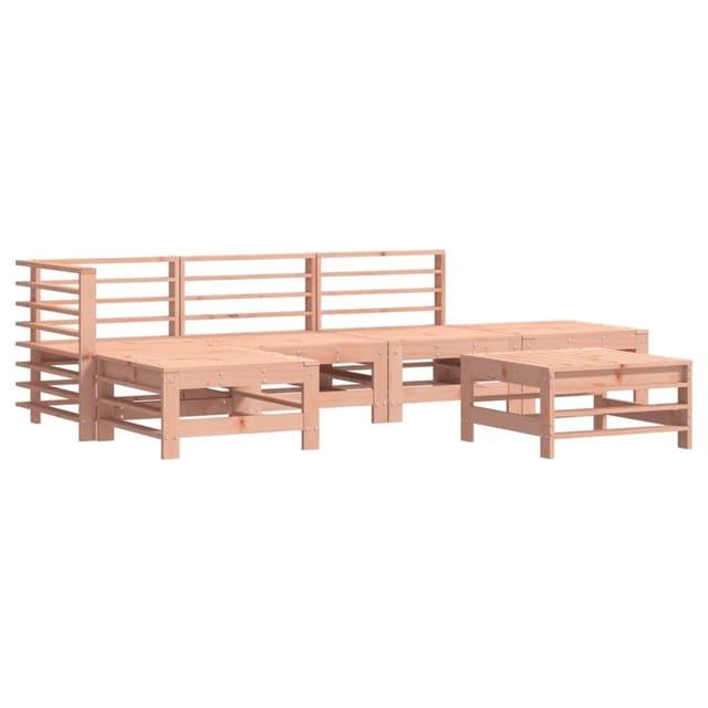 vidaXL 6-tlg Garten-Lounge-Set Massivholz Douglasie Modell 9