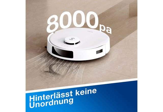 Ecovacs N20 PRO PLUS Saug- und Wischroboter mit beutellosem Staubbehälter
