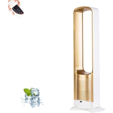 Tragbarer, Flügelloser Turmventilator (70 Cm) – Leise Kühlung – Integrierter Timer – 180°-oszillation – Geeignet Für Zuhause Und Büro