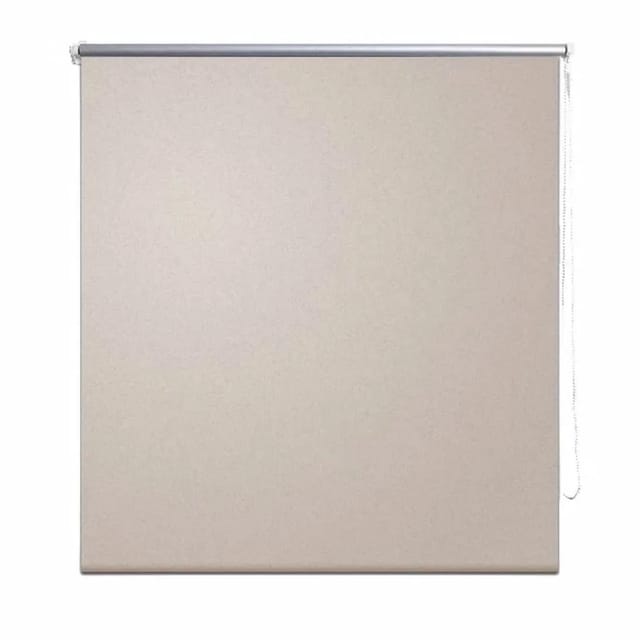 vidaXL Verdunkelungsrollo 160 x 175 cm Beige