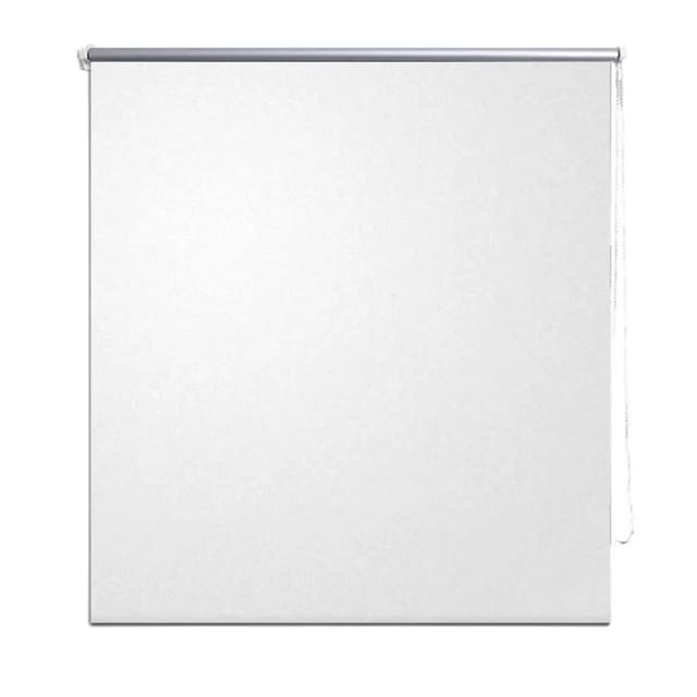 vidaXL Verdunkelungsrollo Verdunklungsrollo 100 x 175 cm Weiß