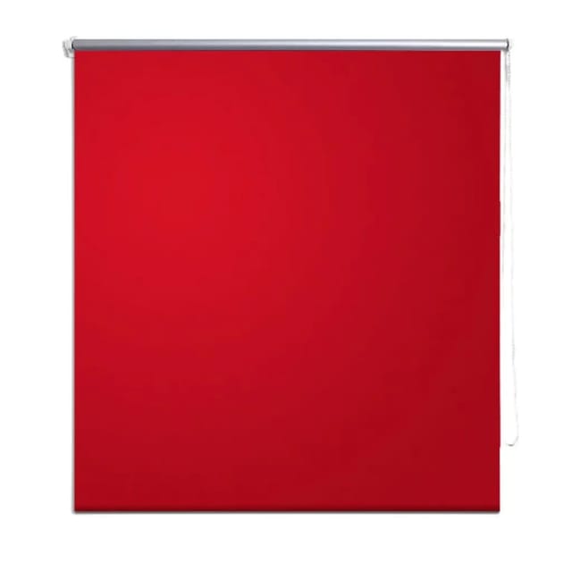 vidaXL Verdunkelungsrollo 80 x 175 cm Rot