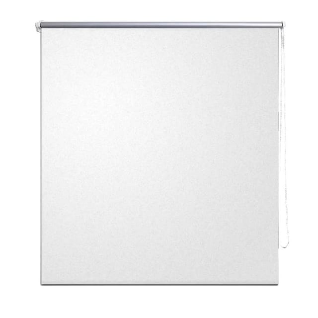 vidaXL Verdunkelungsrollo Verdunklungsrollo 100 x 230 cm Weiß