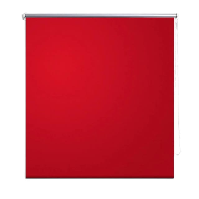 vidaXL Verdunkelungsrollo 80 x 230 cm Rot