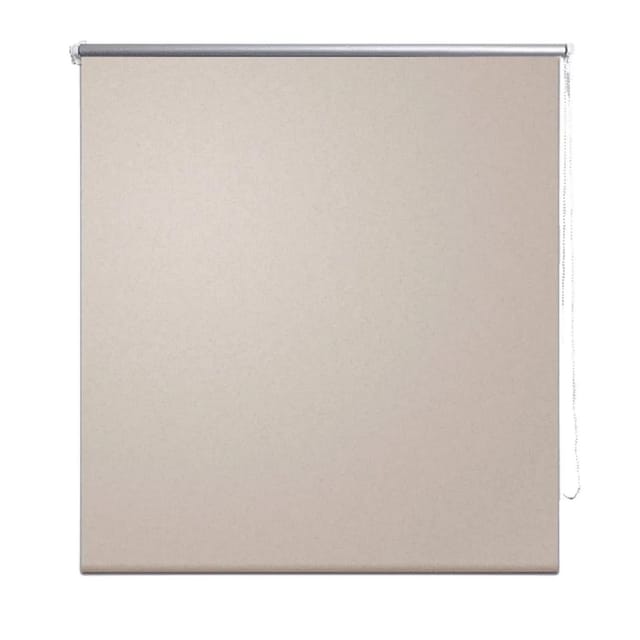 vidaXL Verdunkelungsrollo Verdunklungsrollo 120 x 175 cm Beige