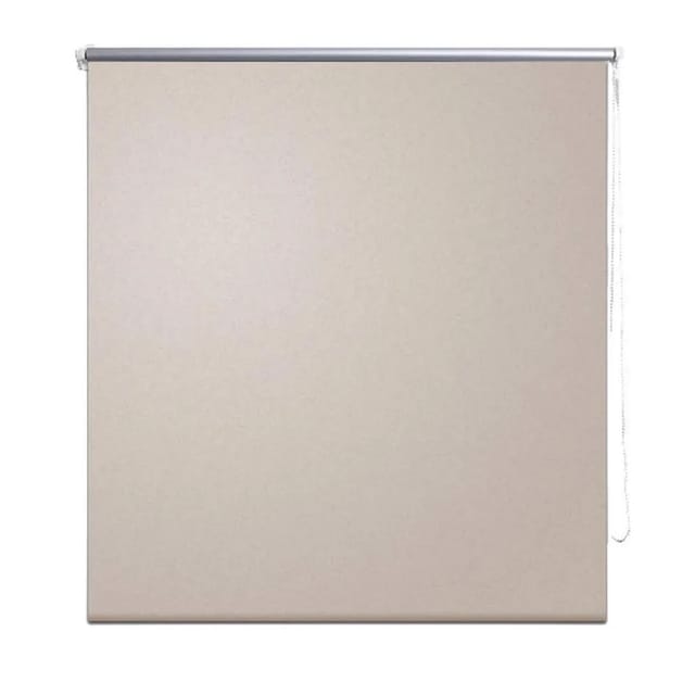 vidaXL Verdunkelungsrollo 120 x 230 cm Beige