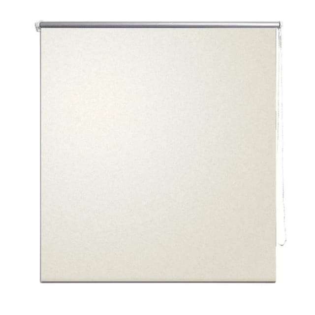 vidaXL Verdunkelungsrollo Rollo 120 x 230 cm Creme