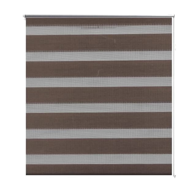 vidaXL Doppelrollo 50 x 100 cm Coffee