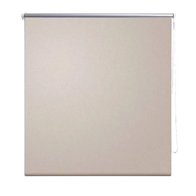 vidaXL Verdunklungsrollo Verdunkelungsrollo 40 x 100 Beige