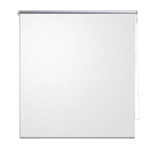 vidaXL Verdunklungsrollo Verdunkelungsrollo 40 x 100 Weiß