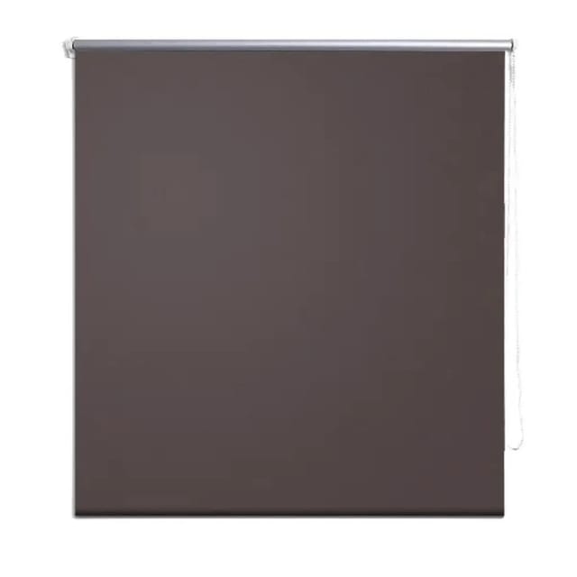 vidaXL Verdunklungsrollo Verdunkelungsrollo 40 x 100 Braun