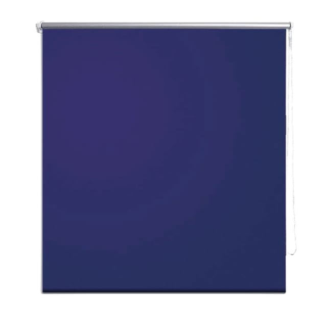 vidaXL Verdunklungsrollo Verdunkelungsrollo Rollo 60x120 Blau