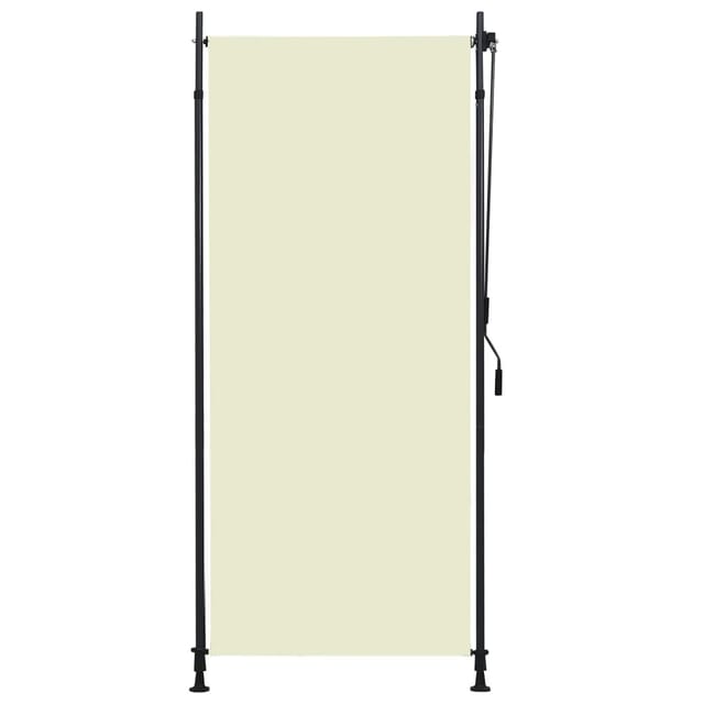 vidaXL Außenrollo 100 x 270 cm Creme