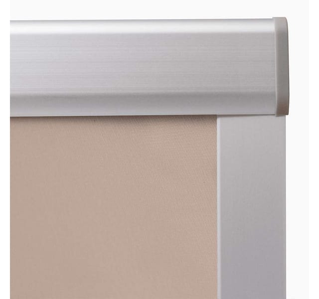 vidaXL Verdunkelungsrollo Beige M06/306