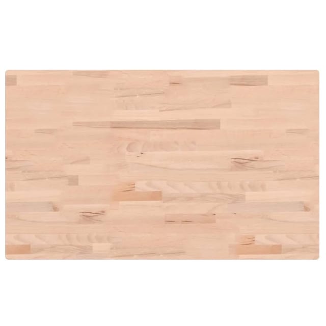 vidaXL Waschtischplatte 100x60x2,5 cm Massivholz Buche