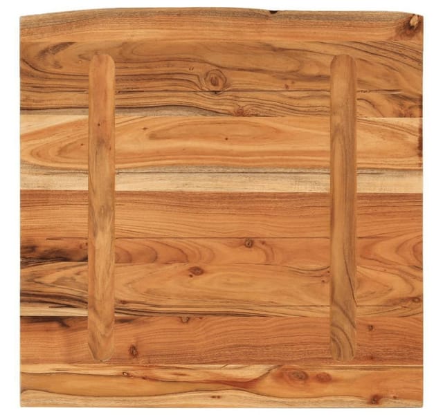 vidaXL Waschtischplatte 60x60x2,5 cm Quadratisch Massivholz Akazie