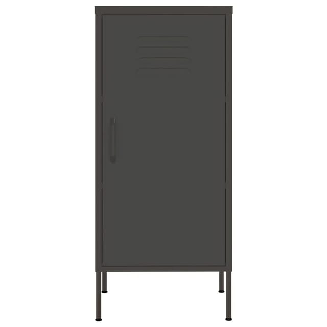 vidaXL Lagerschrank Anthrazit 42,5x35x101,5 cm Stahl