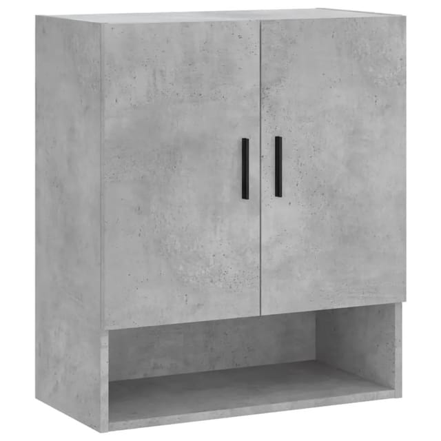 vidaXL Wandschrank Betongrau 60x31x70 cm Holzwerkstoff Modell 7