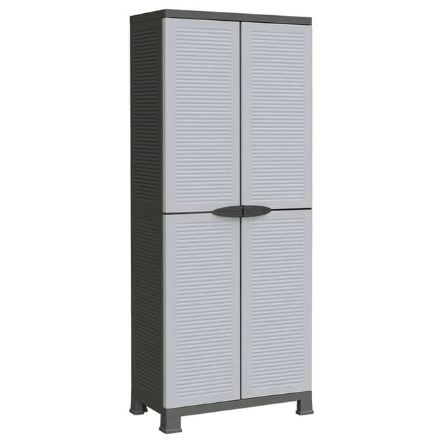 vidaXL Kunststoffschrank 68x39x171,5 cm Modell 3