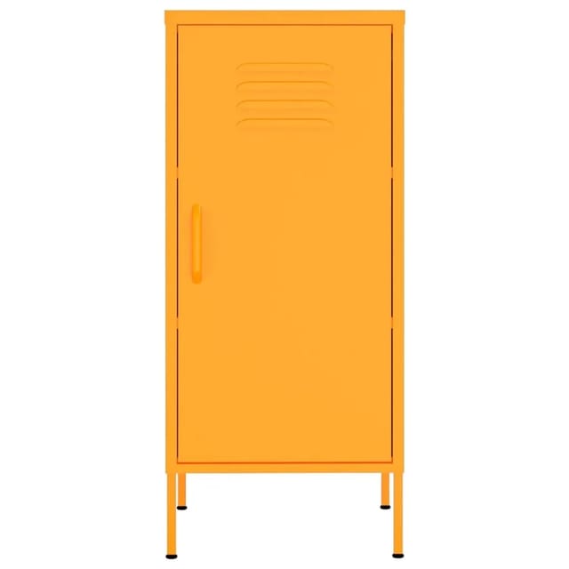 vidaXL Lagerschrank Senfgelb 42,5x35x101,5 cm Stahl Modell 1