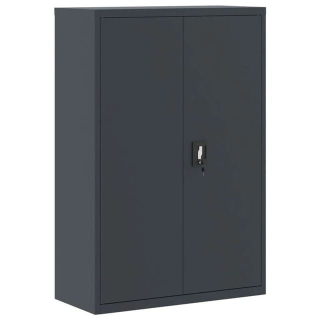 vidaXL Aktenschrank Anthrazit 90x40x140 cm Stahl